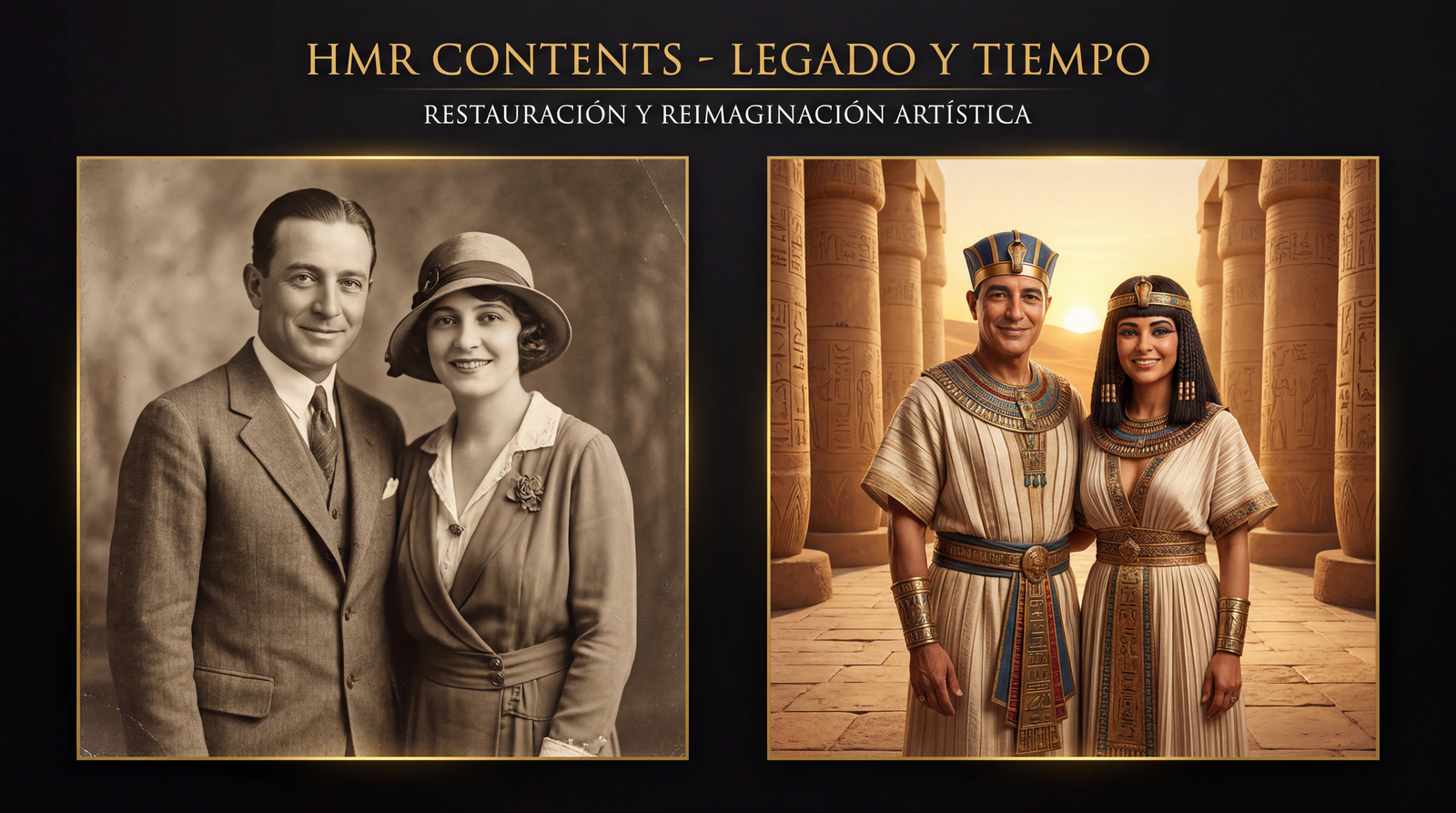 Producción audiovisual y restauración de legados familiares históricos - HMR Contents